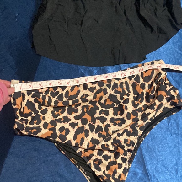 SouqFone Ruffled Flounce Top with High Waisted Bottom Bikini Set Size: XXL - Picture 6 of 15